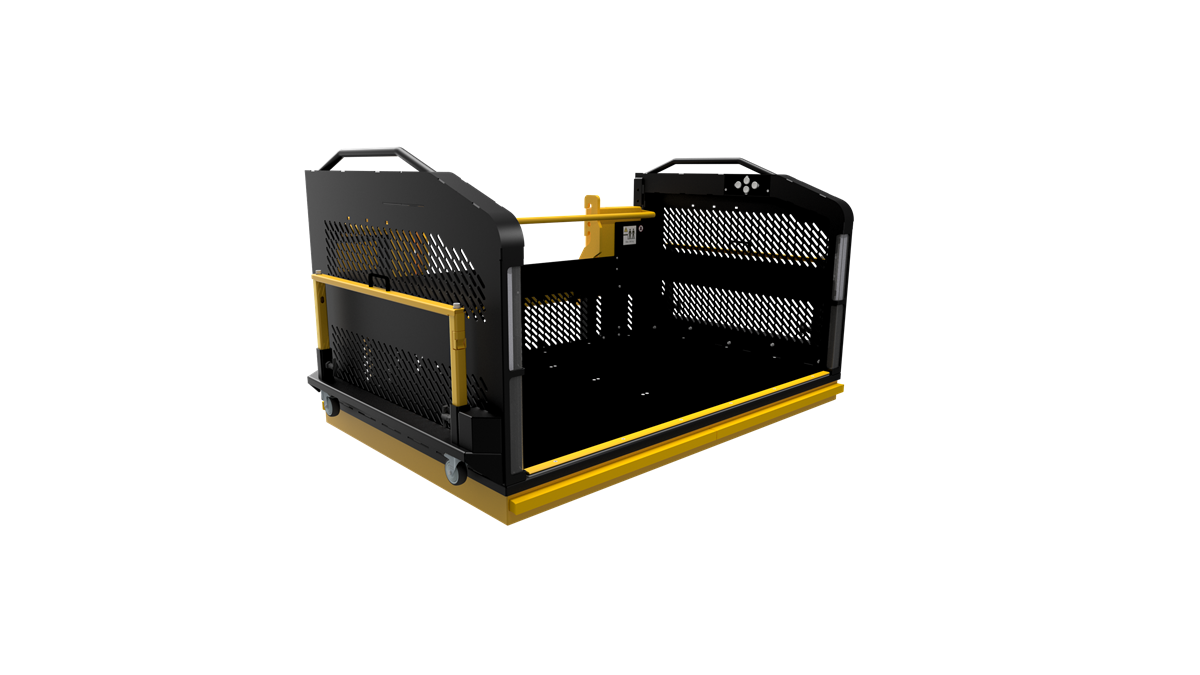 Removable Platorm render front